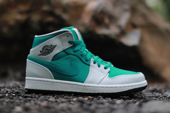 air jordan-1 mid-lush green-pp