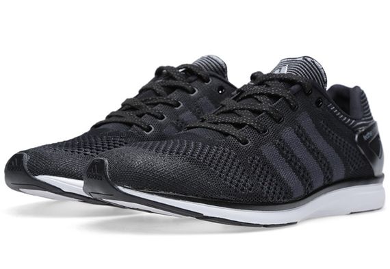 adidas-adizero-feather primeknit-balck-grey