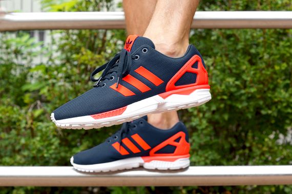 adidas-zx flux-dark blue-solar red