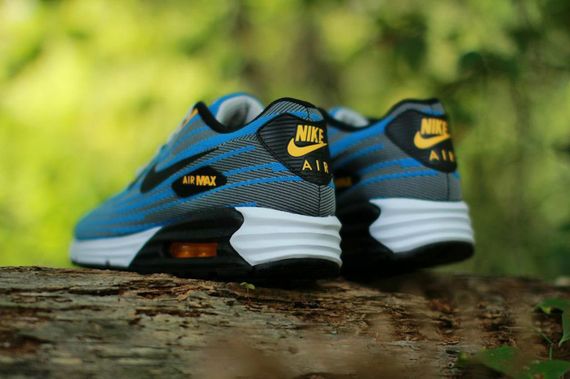 nike-air max lunar 90 jacquard-light ash-photo blue
