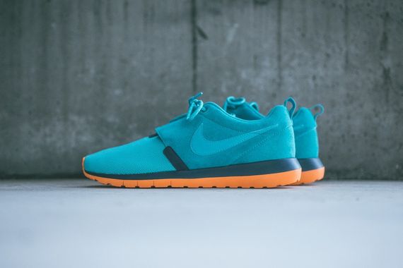 nike-roshe run nm-dusty cactus-spruce blue