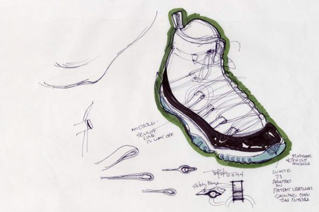 air-jordan-xi-original-sketches-by-tinker-hatfield-2