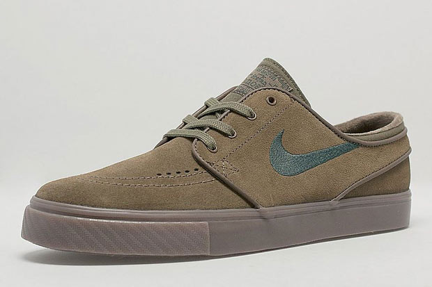 nike sb-stefan janoski-khaki suede