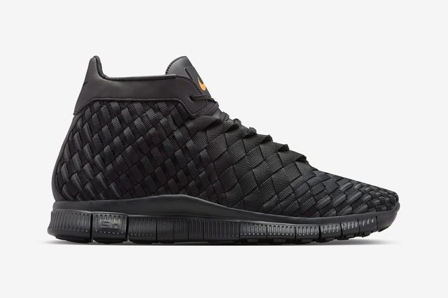 nike-free inneva woven mid-black