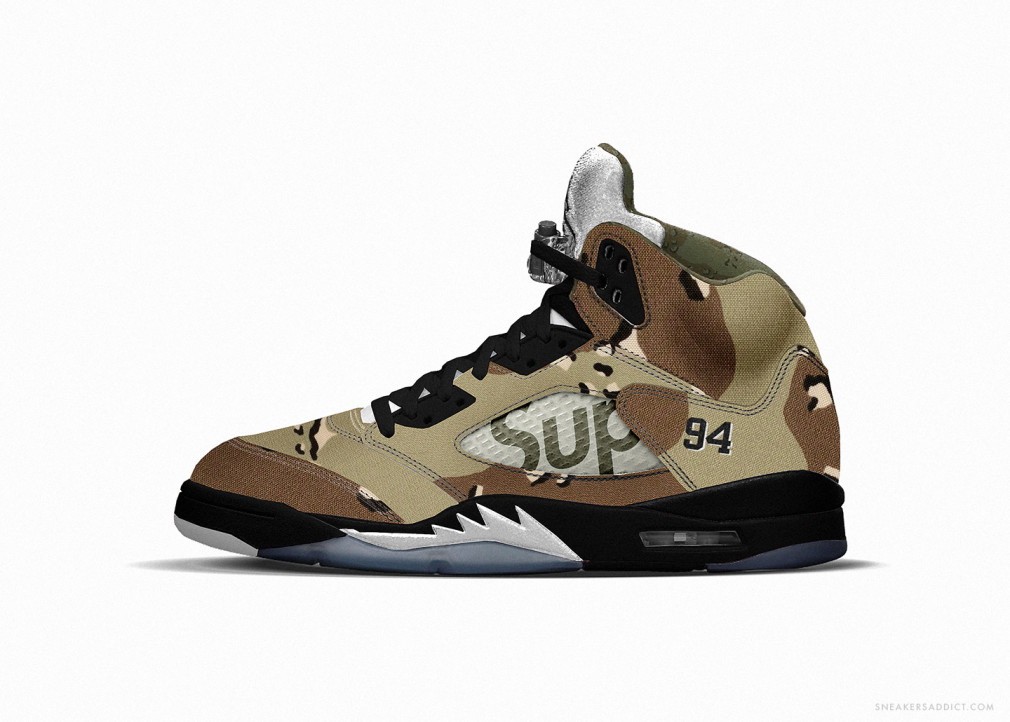 supreme jordan 5