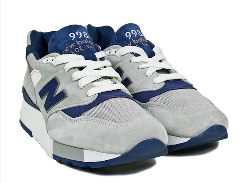 New Balance 998 Grey Navy