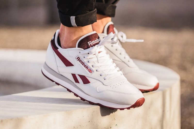 reebok classic leather merlot