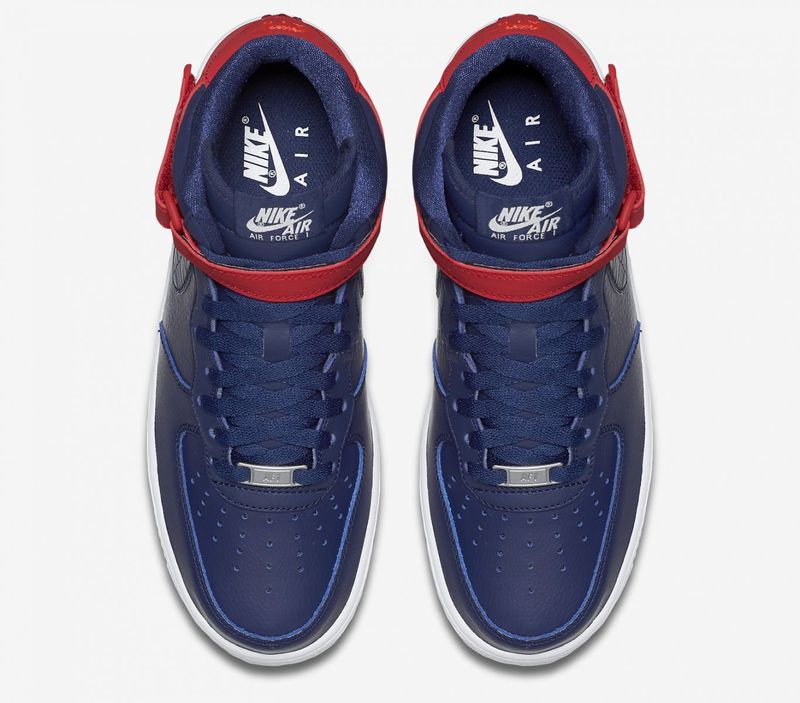 nike womens air force 1 mid colorblock