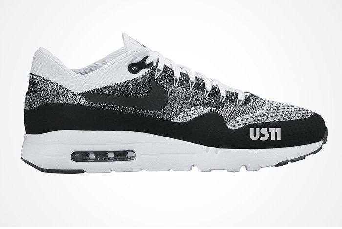 nike air max 1 flyknit oreo