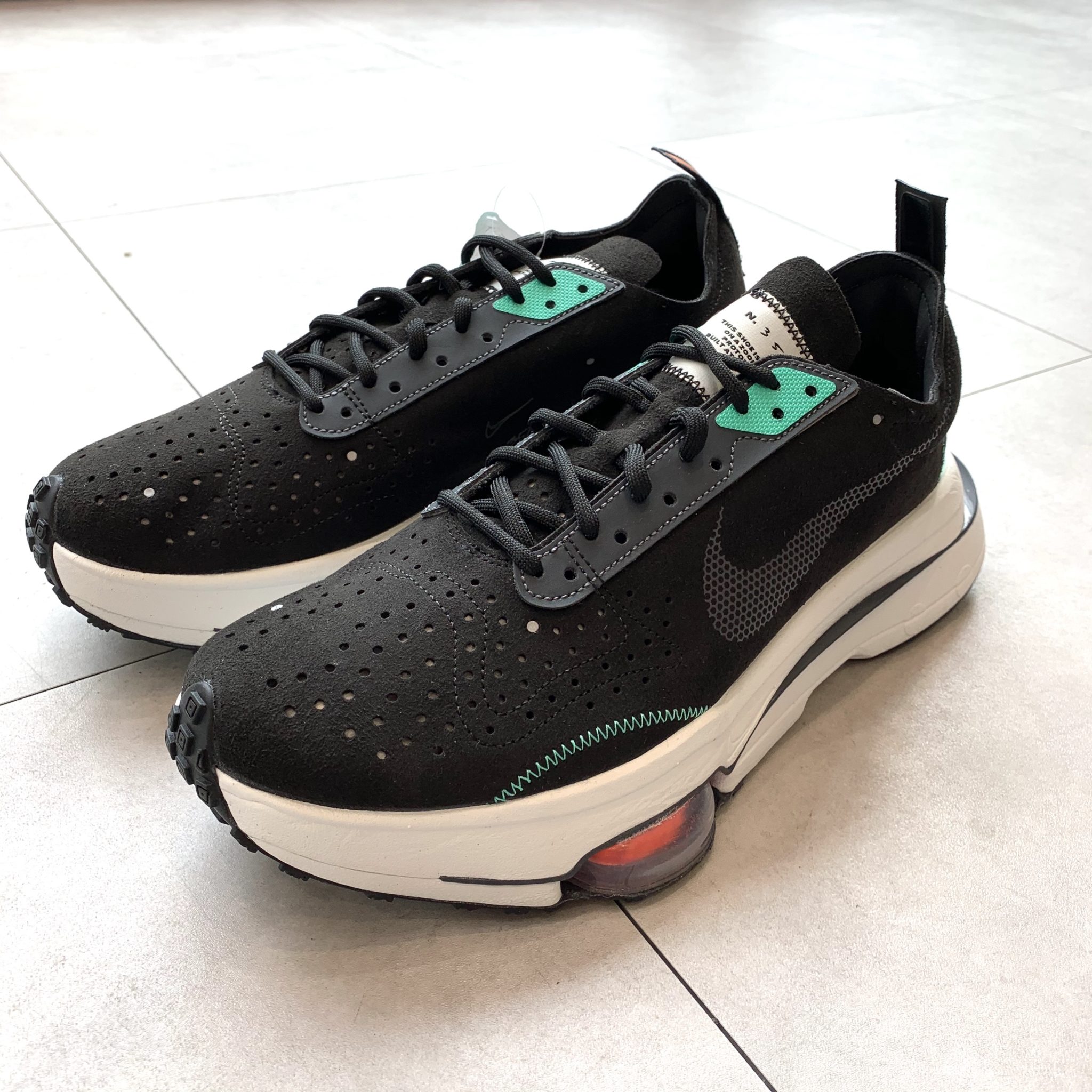 nike air zoom type black menta review