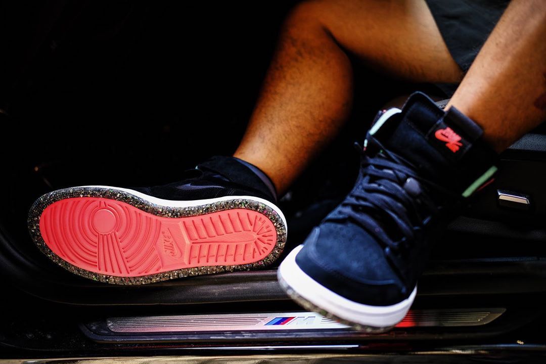 air jordan 1 zoom black court purple