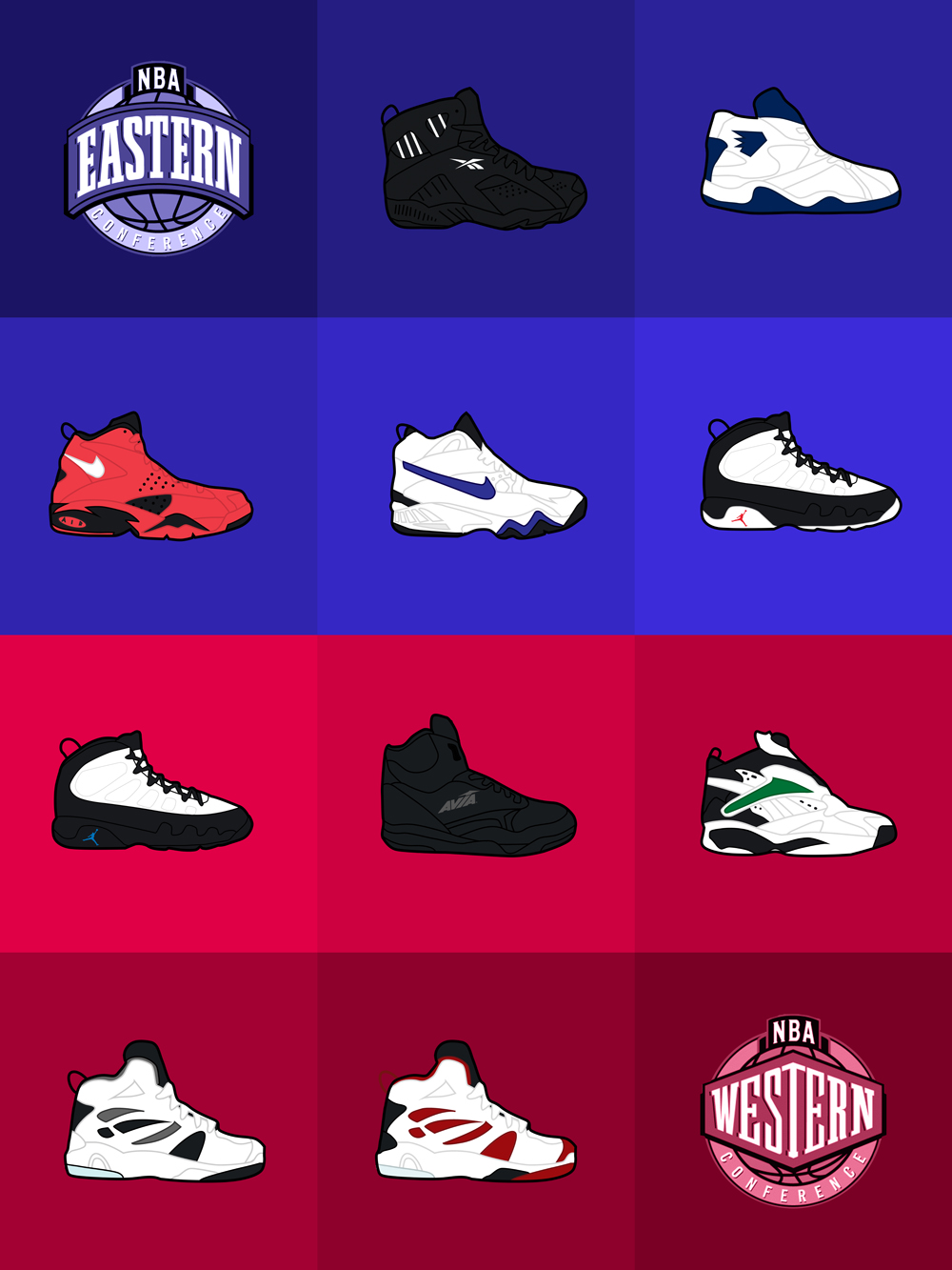 20 Years of NBA All-Star Sneaker Highlights – 1994