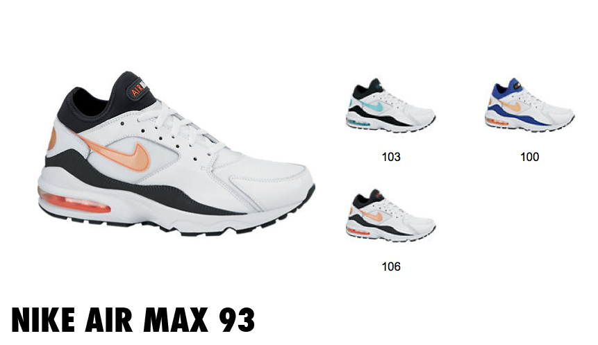 Nike Air Max 93 – Fall 2014
