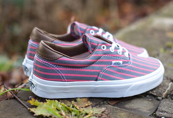 vans-era-striped pink-grey