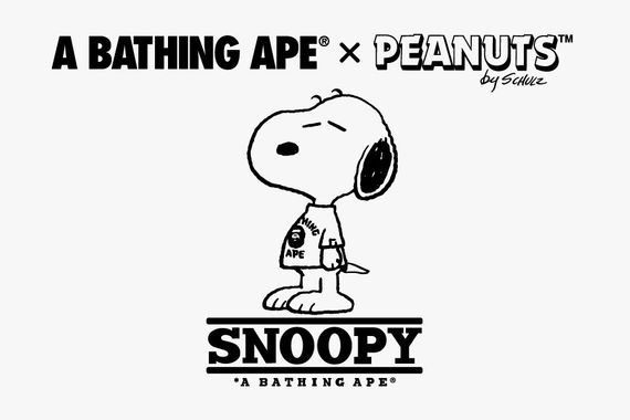 A BATHING APE x Peanuts