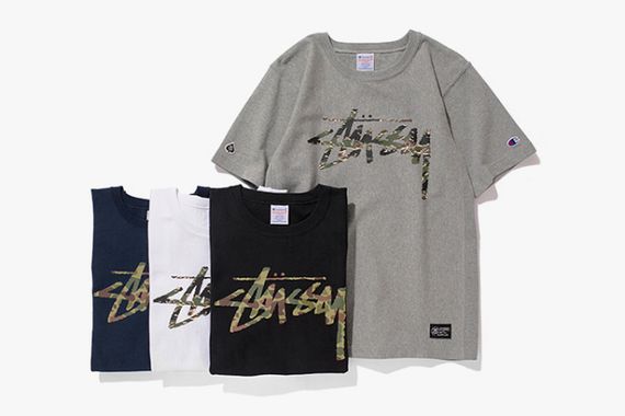 Stussy x Champion Japan Spring/Summer 2014 “Reverse Weave” Collection