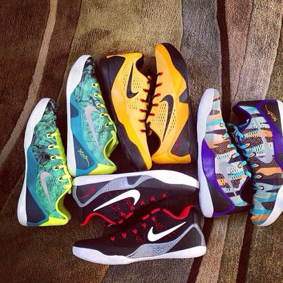 Release Dates for 3 New Kobe 9 EM Colorways
