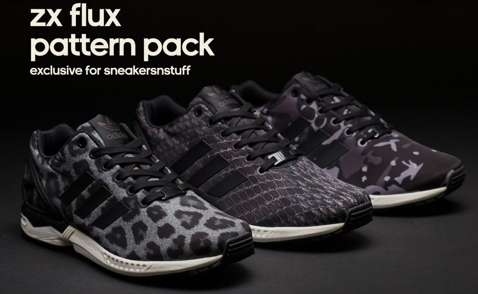 adidas ZX Flux Sneakersnstuff Exclusive “Pattern Pack”
