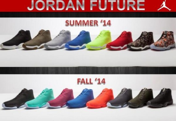 16 Jordan Future Colorways on the Way