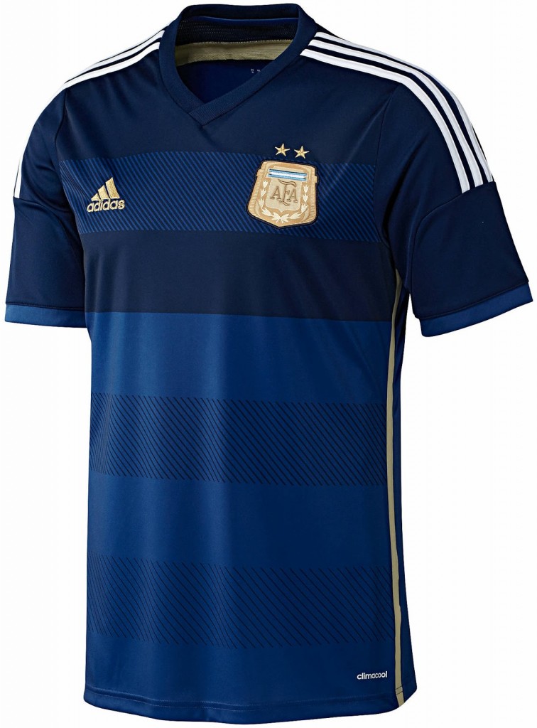 Argentina 2014 World Cup Away Kit (1)