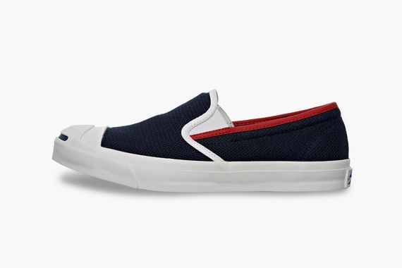 Converse Jack Purcell Cotton-Mesh Slip On