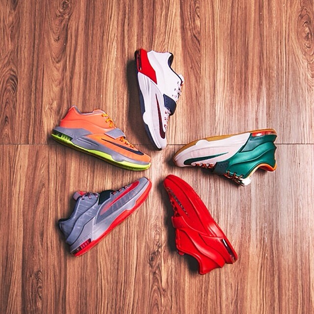 5 Upcoming Nike KD VII Colorways