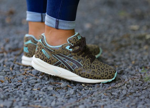 Asics leopard shoes on sale