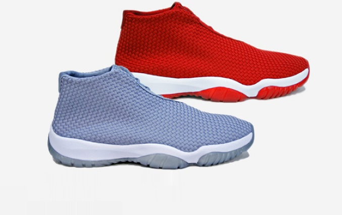 Jordan Future “Wolf Grey” and “Gym Red” Release Tomorrow