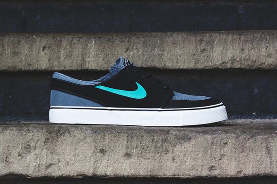 Nike SB Stefan Janoski Premium SE – Cool Grey/Crystal Mint