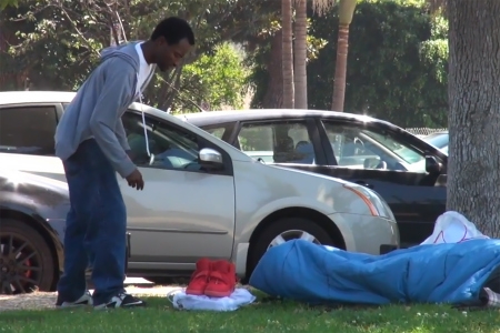 Would You Steal Yeezys From A Homeless Person?