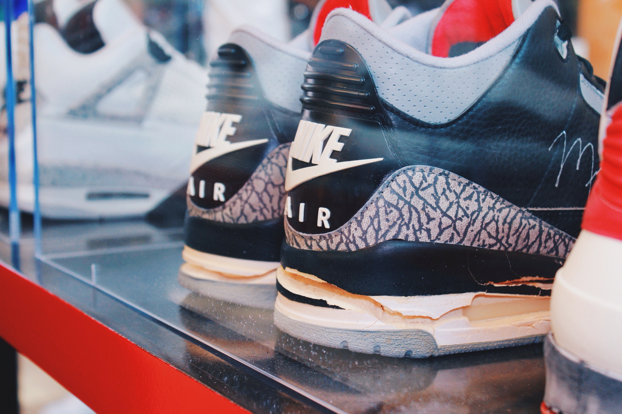 Michael Jordan’s Original Nike Air Jordan 3 “Black Cement”