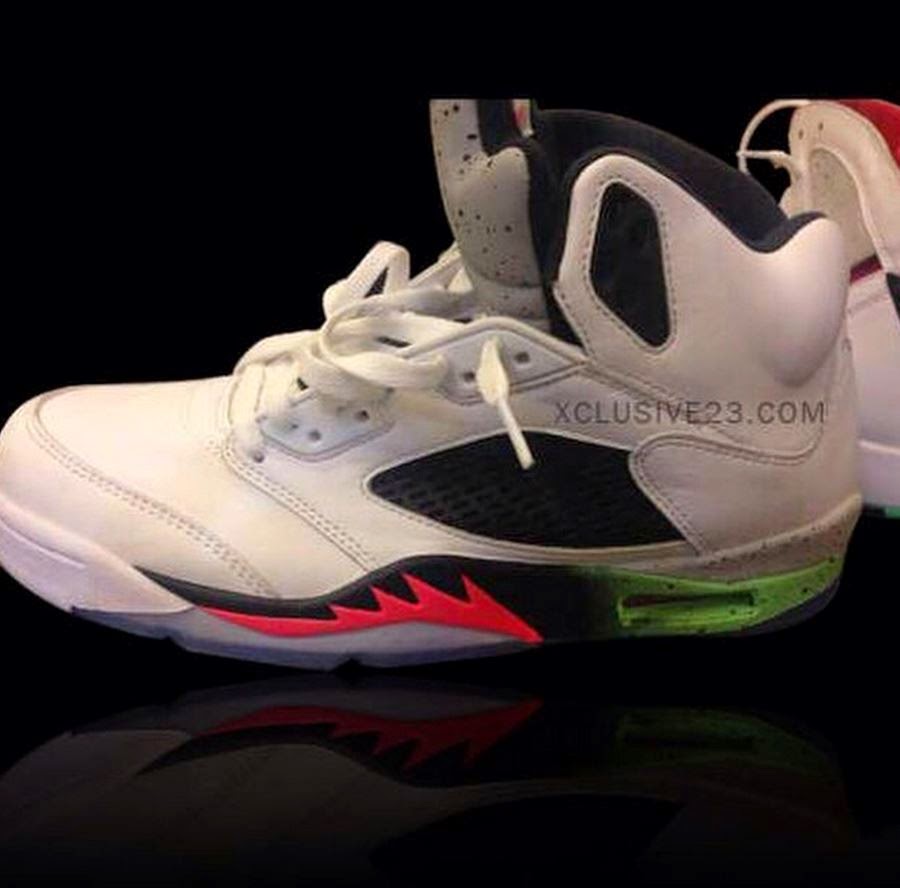 Jordan 5 Neon Green