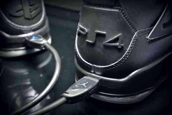 Air Jordan 4 “PlayStation 4″ Customs by Freaker Sneaks