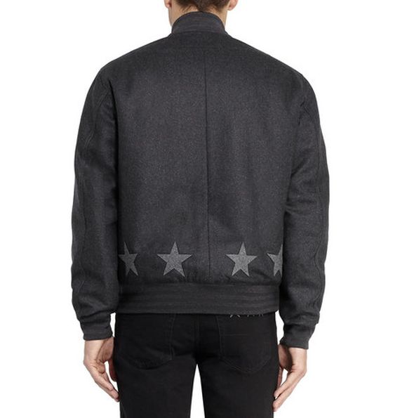 givenchy-star applique-wool bomber