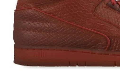 Nike Air Python “Red” Preview