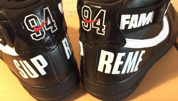 Supreme x Nike – Air Force 1 High “Black”