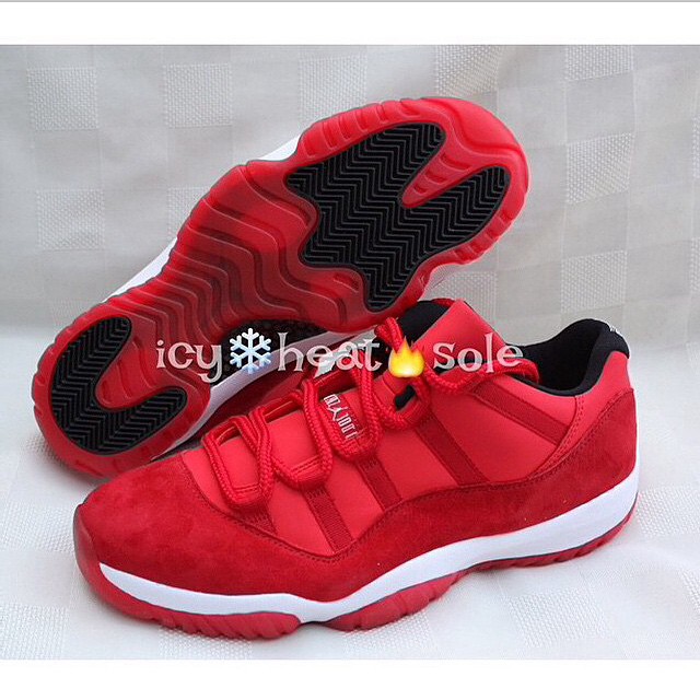 Air Jordan 11 Low “Red Suede”