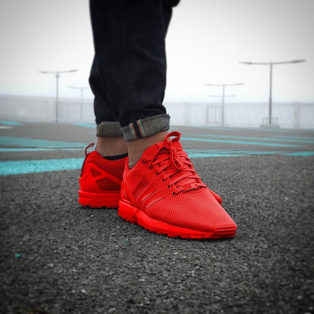 Miadidas ZX Flux “Triple Red”