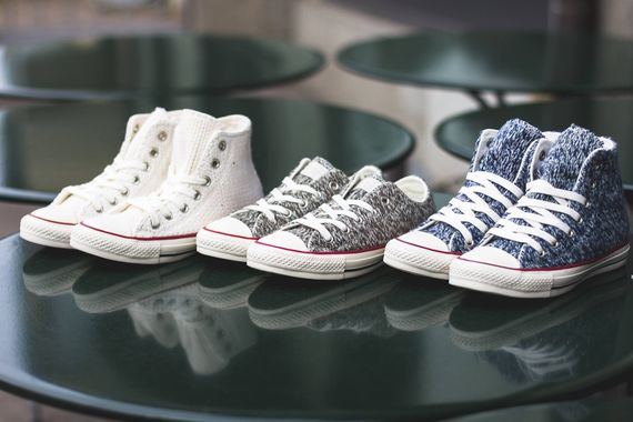 Converse F/W14 “Knitted” Chuck Taylor All-Stars
