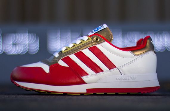 Nigo x adidas ZX 500 OG “Red and Gold”