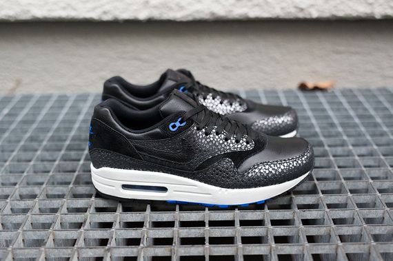 nike air max 1 deluxe-black-blue