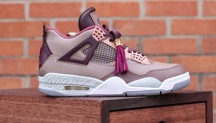 Air Jordan 4 “Louis Vuitton Don” Custom for Wale