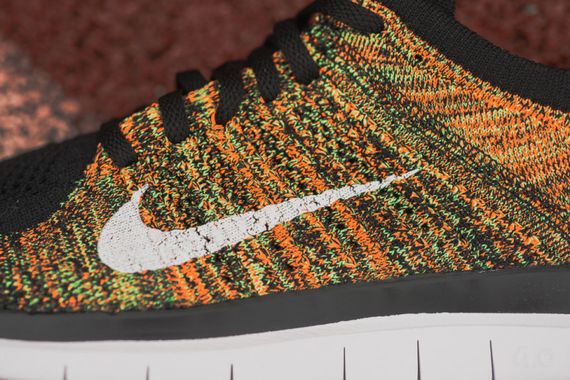 nike-free 4.0 flyknit-poison green-total orange_03