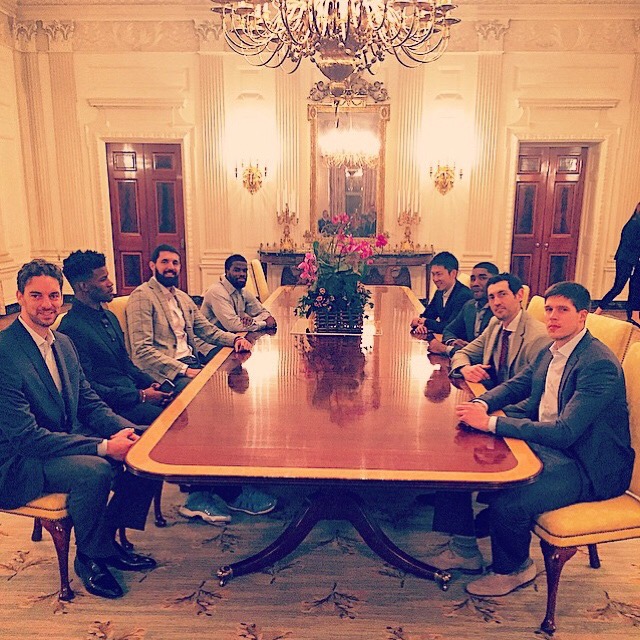 Jimmy Butler wears Air Jordan 11 “Gift of Flight” in the White House