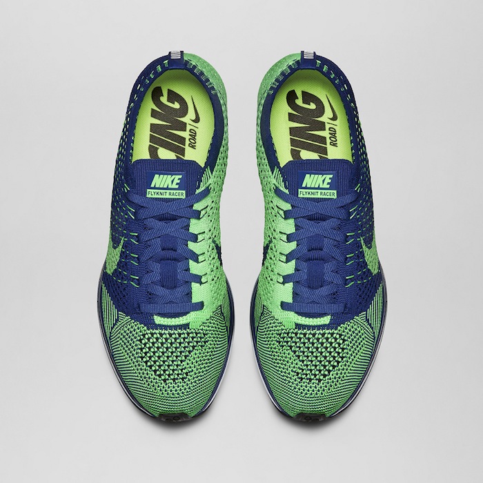 Nike Flyknit Racer “Brave Blue”