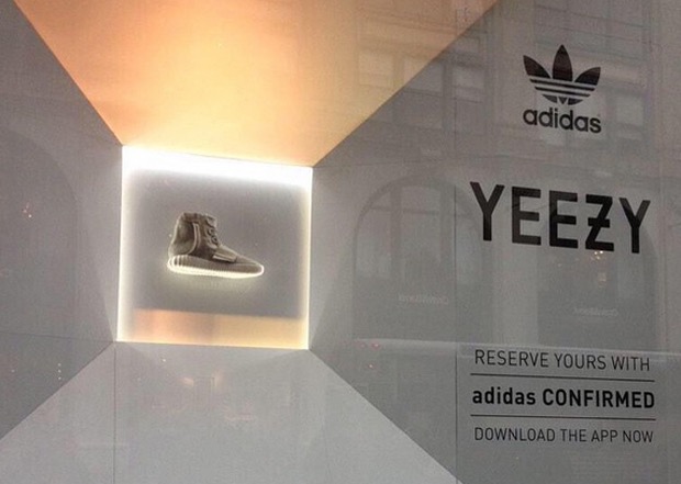 adidas Yeezy Display for All-Star Weekend
