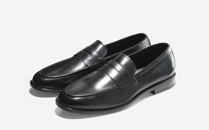 SP15_Cole Haan + Todd Snyder_Willet Penny Loafer_Black_result