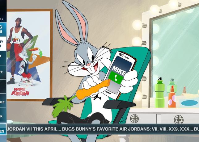 Bugs Bunny talks about Michael Jordan and Jordan Brands 30th Anniversary