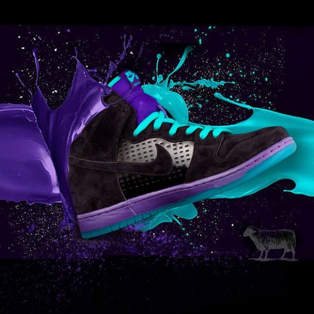 Steal: Nike SB Dunk High “Black Grape”