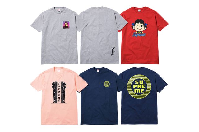 Supreme Spring 2015 T-Shirt Collection – Delivery 2
